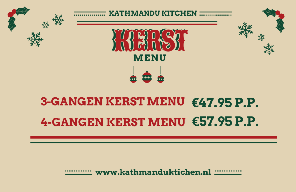 Kerst Menu - 2025